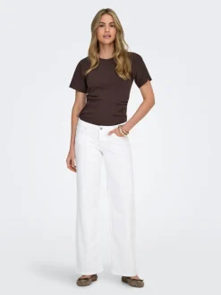 ONLJUDY-O Low waist Wide leg fit Jeans