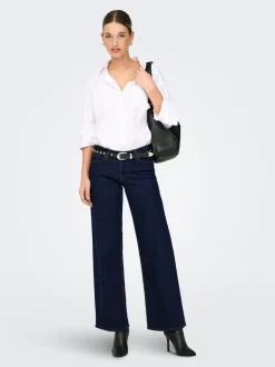 ONLJUDY-O Low waist Wide leg fit Jeans