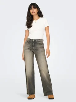 ONLJUICY High waist Wide leg fit Jeans
