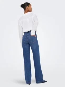 ONLJUICY High waist Wide leg fit Jeans