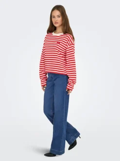 ONLJUICY High waist Wide leg fit Jeans