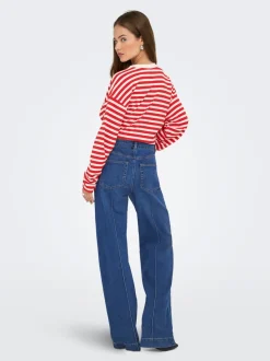 ONLJUICY High waist Wide leg fit Jeans