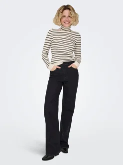 ONLJUICYHIGH High waist Wide leg fit Jeans