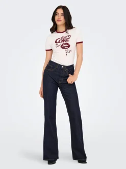 ONLJUICY High waist Flared fit Jeans