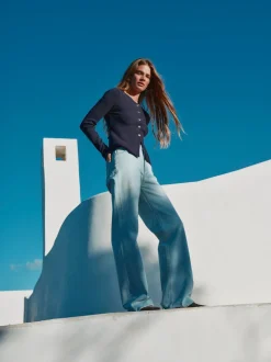 ONLJUICY High waist Wide leg fit Jeans