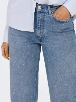 ONLJUICY High waist Wide leg fit Jeans