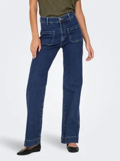 ONLJUICY High waist Wide leg fit Jeans