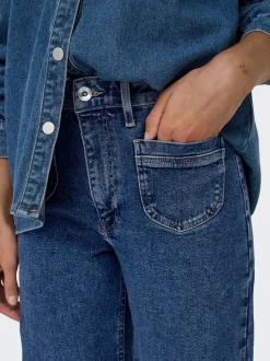 ONLJUICY High waist Wide leg fit Jeans