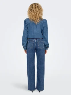 ONLJUICY High waist Wide leg fit Jeans