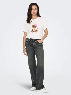 ONLJUICY Low waist Wide leg fit Jeans
