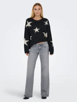 ONLJUICY Low waist Wide leg fit Jeans