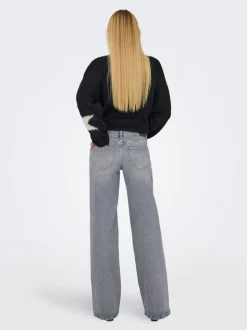 ONLJUICY Low waist Wide leg fit Jeans