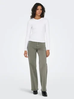 ONLJUICY-MISSOURI Wide leg fit Broek met wijde pijpen