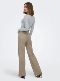 ONLJUICY-MISSOURI Wide leg fit Broek met wijde pijpen