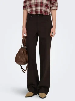 ONLJUICY-SOFT Wide leg fit Broek met wijde pijpen