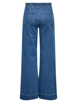 ONLJUICY-WAUW High waist Wide leg fit Jeans