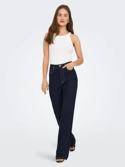 ONLJUICY-WAUW High waist Wide leg fit Jeans