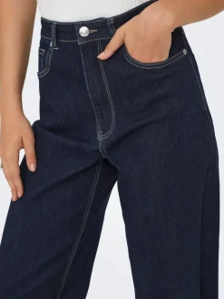 ONLJUICY-WAUW High waist Wide leg fit Jeans