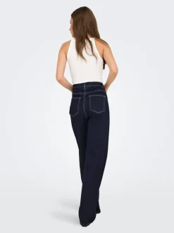 ONLJUICY-WAUW High waist Wide leg fit Jeans