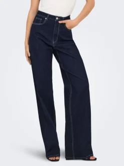 ONLJUICY-WAUW High waist Wide leg fit Jeans