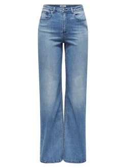 ONLJUICY-WAUW High waist Wide leg fit Jeans