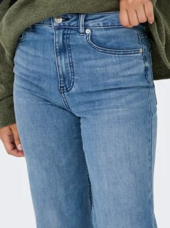 ONLJUICY-WAUW High waist Wide leg fit Jeans