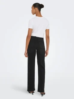 ONLJUICY-WAUW High waist Wide leg fit Jeans