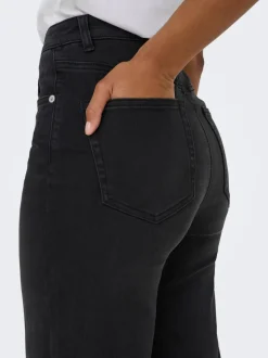 ONLJUICY-WAUW High waist Wide leg fit Jeans