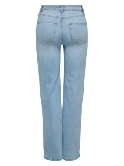 ONLJUICY-WAUW High waist Wide leg fit Jeans