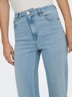 ONLJUICY-WAUW High waist Wide leg fit Jeans