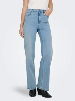 ONLJUICY-WAUW High waist Wide leg fit Jeans