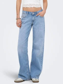 ONLJULLES Low waist Wide leg fit Jeans