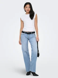 ONLJULLES Super low waist Wide leg fit Jeans