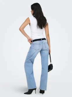 ONLJULLES Super low waist Wide leg fit Jeans