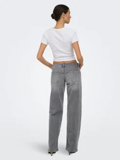 ONLJULLES Super low waist Wide leg fit Jeans