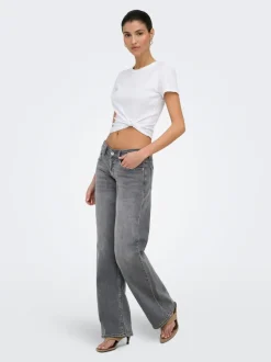 ONLJULLES Super low waist Wide leg fit Jeans
