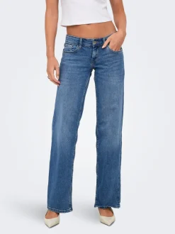 ONLJULLES Super low waist Wide leg fit Jeans