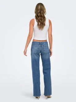ONLJULLES Super low waist Wide leg fit Jeans