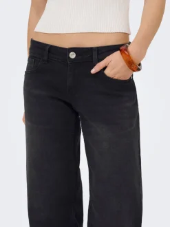 ONLJULLES Super low waist Wide leg fit Jeans