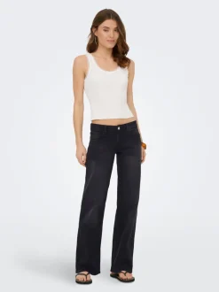 ONLJULLES Super low waist Wide leg fit Jeans