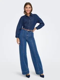 ONLKAYA Denim overhemd