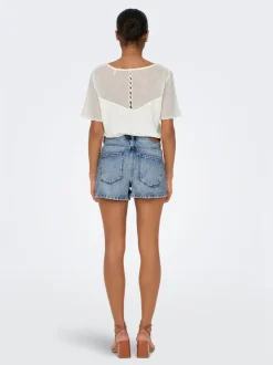 ONLKELLY High waist Regular fit Denim shorts