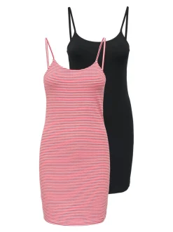 ONLKISS 2-pack Korte jurk