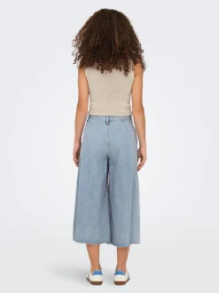 ONLLA High waist Wide leg fit Lang Jeans