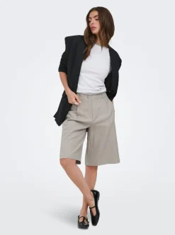 ONLLINDA High waist Loose fit Bermuda shorts