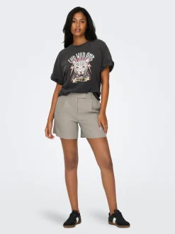 ONLLINDA High waist Wide leg fit Shorts