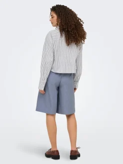 ONLLINDA High waist Loose fit Bermuda shorts