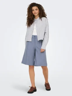 ONLLINDA High waist Loose fit Bermuda shorts