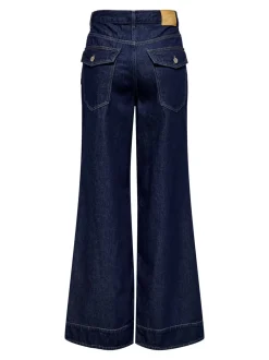 ONLLINEA High waist Wide leg fit Jeans