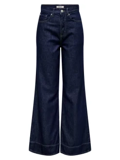 ONLLINEA High waist Wide leg fit Jeans